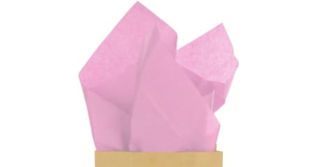 Amscan Pink Solid Tissue Paper