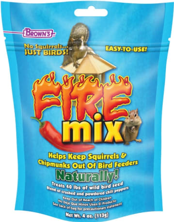 Brown's Fire Mix Seed Additive, 4 oz.