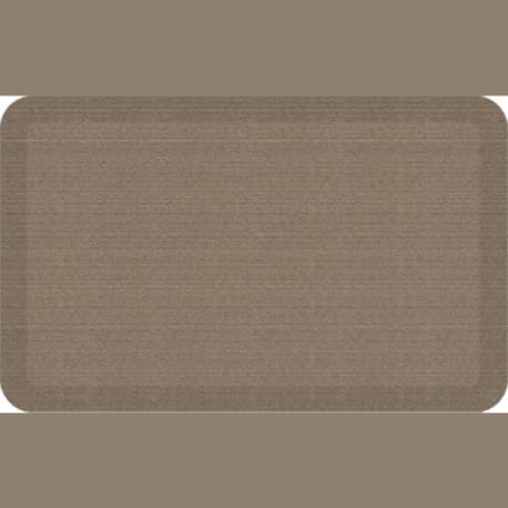 GelPro Designer Pecan Grasscloth Comfort Mat, 20 x 32 in.