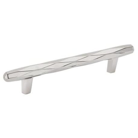 Amerock St. Vincent 5-1/16" Center-to-Center Polished Nickel Cabinet Pull