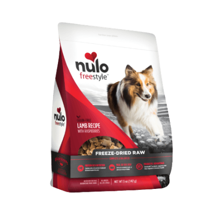 Nulo Freestyle Freeze-Dried Raw Lamb with Raspberries Dog Food, 5 oz.