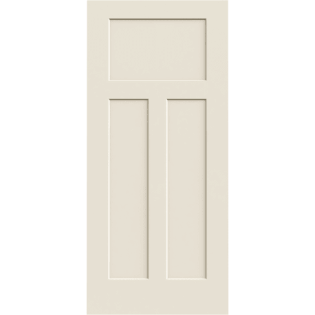 Jeld-Wen 28 in. x 80 in. Craftsman III Primed Interior Slab Solid Core Door