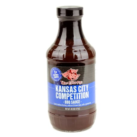 Three Little Pigs Kansas City Competition BBQ Sauce, 20.3 oz.