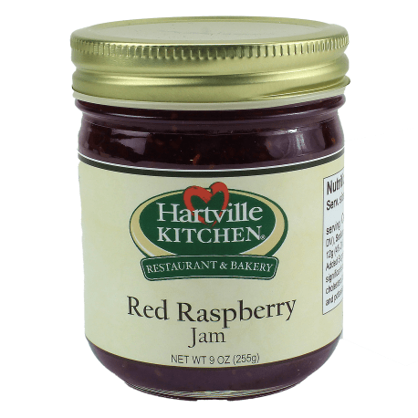 Hartville Kitchen Old Fashioned Red Raspberry Jam, 9 oz.