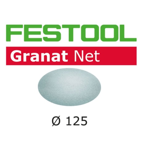 Festool 203301 Abrasive Net Granat Net STF D125 P320 GR Net/50