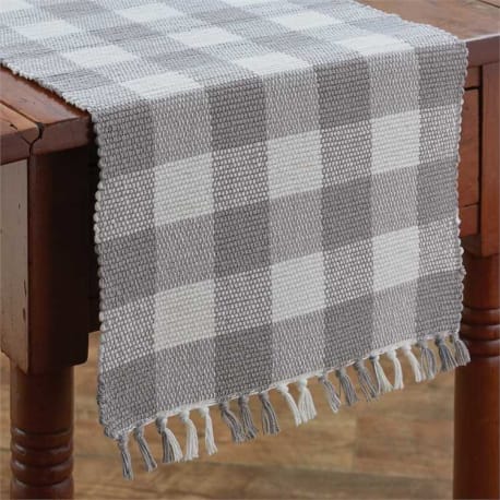 Park Designs Dove Wicklow Yarn Table Runner, 54 In.