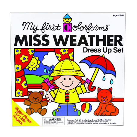 Continuum Games Retro Miss Weather Colorform Set