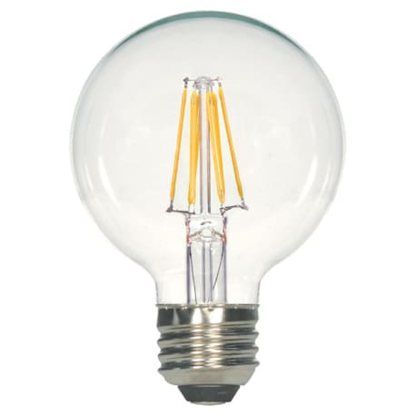 Satco 6 Watt G25 LED Clear Medium Base Light Bulb