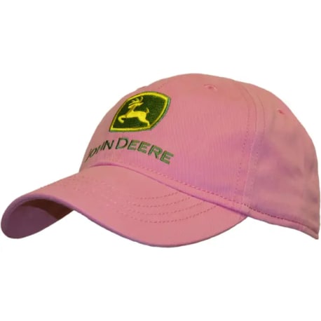 John Deere Pink Logo Cap for Kids