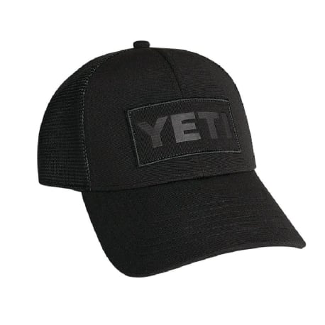 YETI Patch Trucker Hat, Black