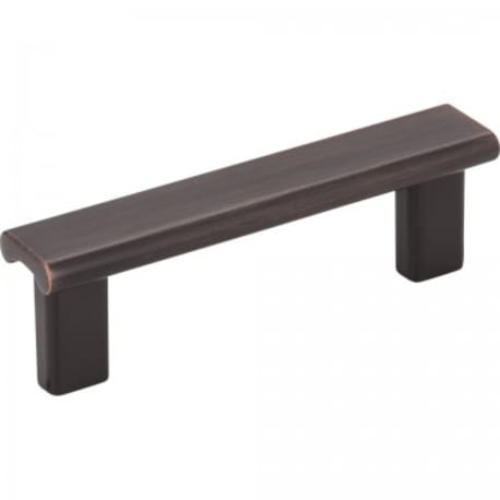 Hardware Resources Park 3 In. CC Square Pull, Brushed Oil Rubbed Bronze