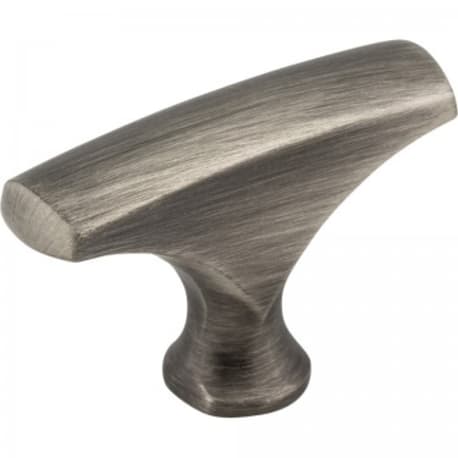 Hardware Resources Aiden T Knob, Brushed Pewter