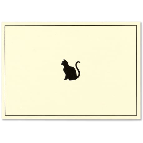 Peter Pauper Press Black Cat Note Cards