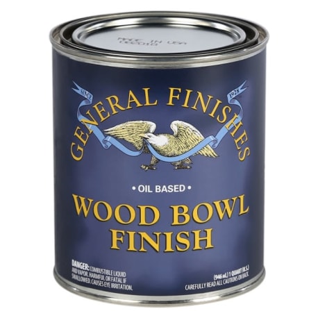 General Finishes Oil Based Wood Bowl Finish, 1 Quart