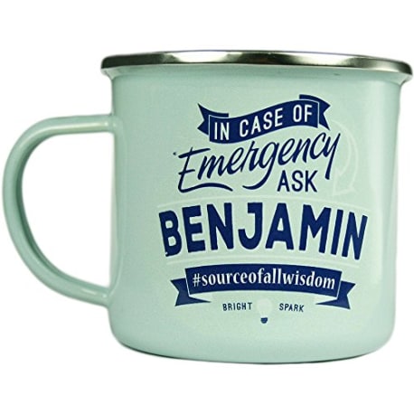 History and Heraldry Benjamin Top Guy Mug, 14 oz.