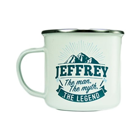 History and Heraldry Jeffrey Top Guy Mug, 14 oz.