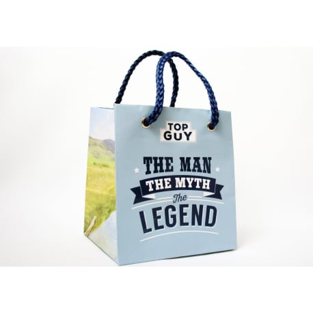 History and Heraldry Top Guy Gift Bag, 14 oz.