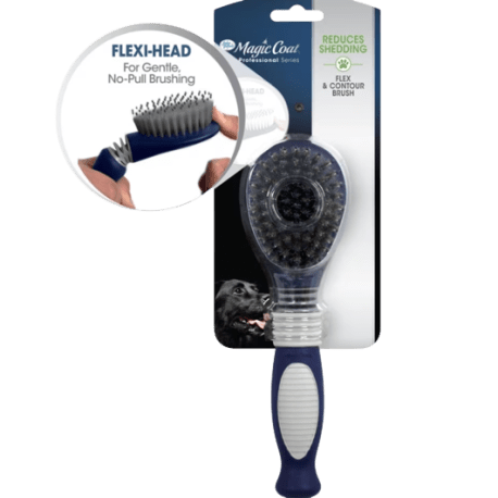 Four Paws Flexi-Head Bristle Brush