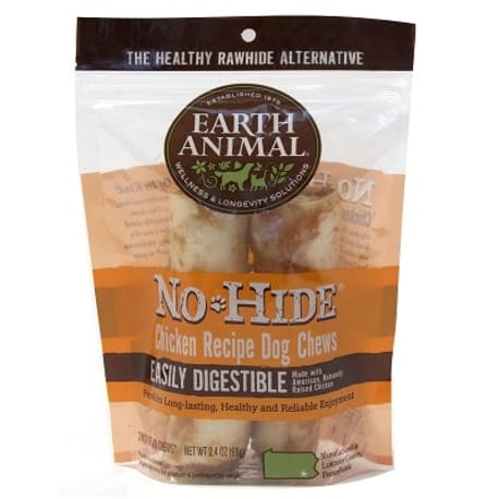 Earth Animal Medium No Hide Chicken Dog Chews, 4 in.