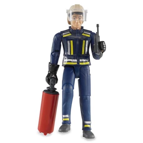 Bruder Toys 1:16 Scale bWorld Fireman with Accessories