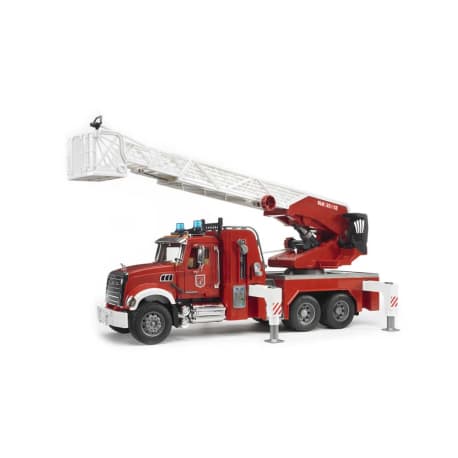 Bruder Toys Mack Granite Fire Engine With Ladder & Water Pump