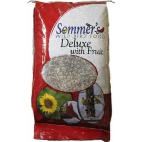 Sommer's Deluxe with Fruit Wild Bird Food, 25 lb.