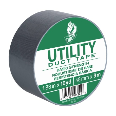 Duck Brand Silver Utility Duck Tape, 1.88 in. x 10 yd.