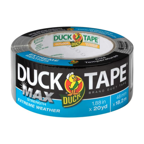 Duck Brand Max Strength Silver Extreme Weather Duck Tape, 1.88 in. x 20 yd.