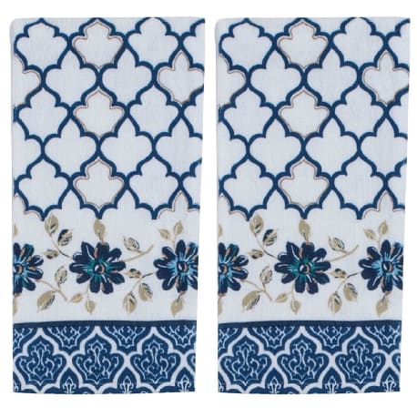 Kay Dee Designs 2 Piece Solid Terry Towels Indigo