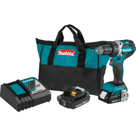 Makita 18V LXT® 1/2 in. Cordless 2.0 Ah Driver-Drill Kit