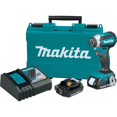 Makita 18V LXT Compact Brushless Cordless Impact Driver Kit, 2.0 Ah