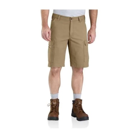 Carhartt Rugged Flex Dark Khaki Rigby Cargo Short, 31