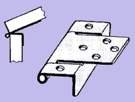 Selby Furniture No Mortise Lid Hinge