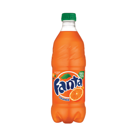 Fanta Orange Soda, 20 oz.