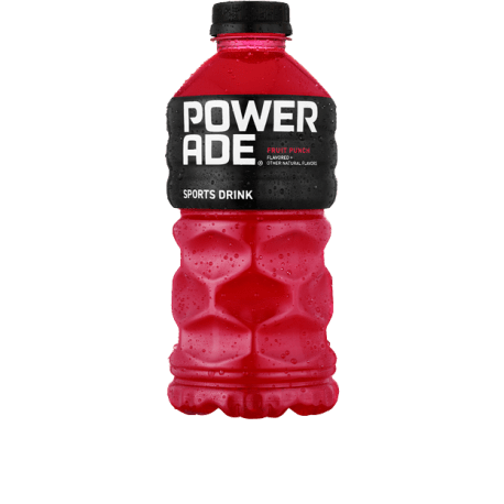 Powerade Fruit Punch Powerade, 28 oz.