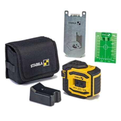 Stabila LA-5P Green 5 Point Laser Level Tool Set