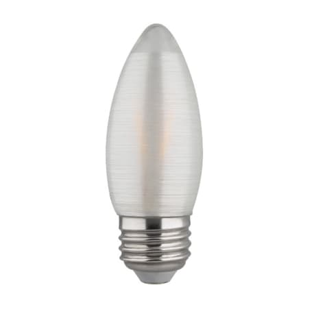 Satco 2 Watt C11 LED Satin Spun Medium Base Light Bulb