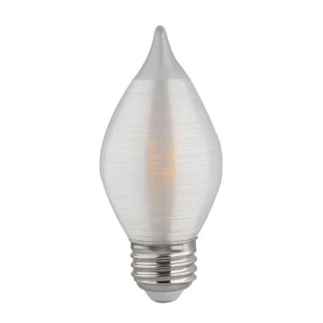 Satco 4 Watt C15 LED Satin Spun Medium Base Light Bulb