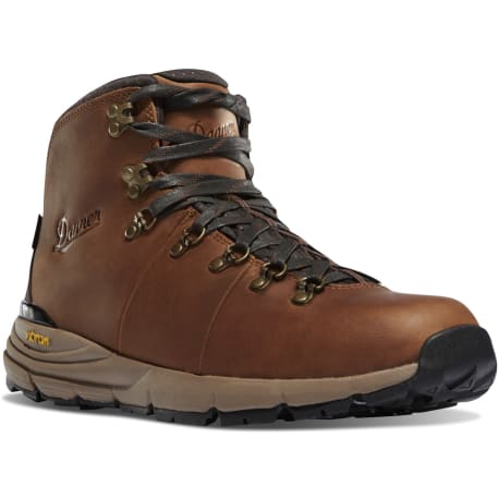 Danner Men's Mountain Rich Brown Waterproof Boots, Size 9.5D