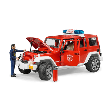 Bruder Jeep Rubicon Fire Rescue w/ Fireman