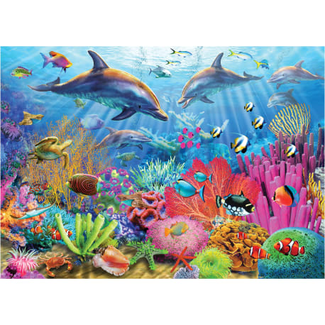 Peter Pauper Press Coral Reef Jigsaw Puzzle, 1000 Piece