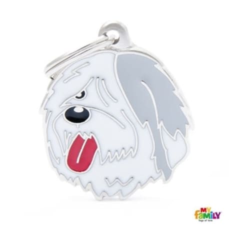 MyFamily Old English Sheepdog ID Tag