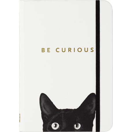 Peter Pauper Press Small Curious Cat Journal