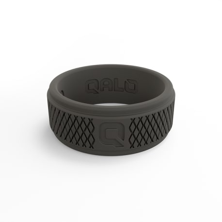 QALO Crosshatch Dark Gray Ring Size 10 Hartville Hardware