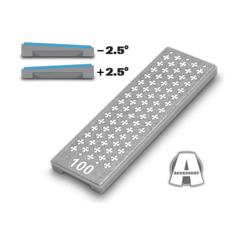 MPOWER Diamond Cross Angled Extra Coarse Diamond Stone