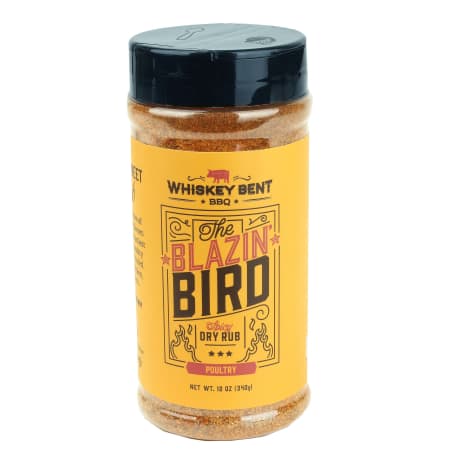 Whiskey Bent BBQ Blazin Bird Gluten Free Spicy Dry Rub, 12 oz.