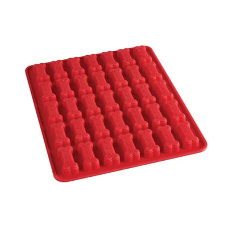 Mrs. Anderson's Red Silicone Dog Biscuit Mold, 35 Treats