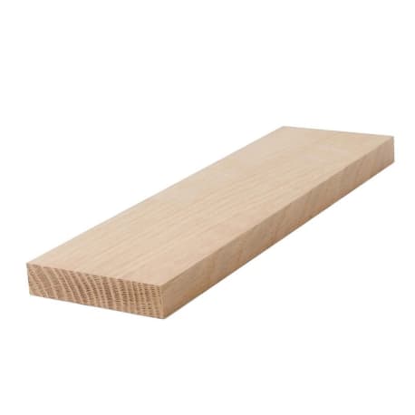 1 in. x 4 in. x 14 ft. White Oak S4S