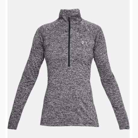 Under Armour Women's Black and Silver UA Tech Twist 1/2 Zip, Large |  Hartville Hardware