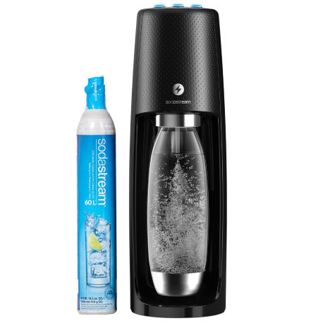 SodaStream Black Fizzi One Touch Sparkling Water Maker